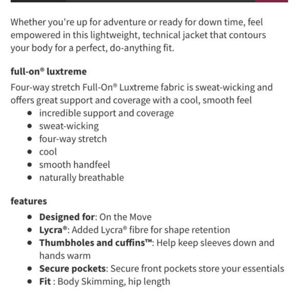 LULULEMON DEFINE JACKET 20YR FOIL MANIFESTO BLACK Spark fitted limited edition - Picture 9 of 9